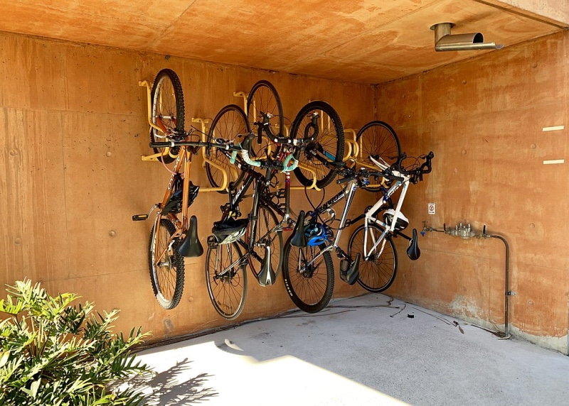 Bicycle rack at TRI Translational Research Institute, Brisbane, Queensland