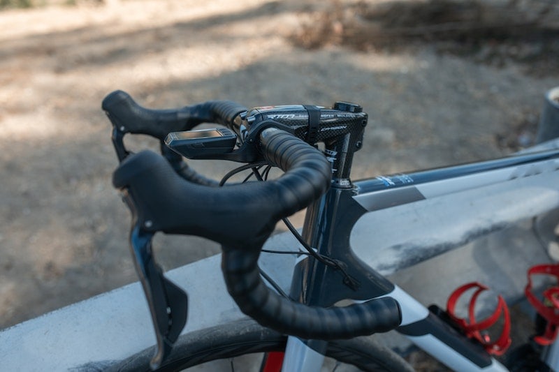 Bike with GPS Tracker installed