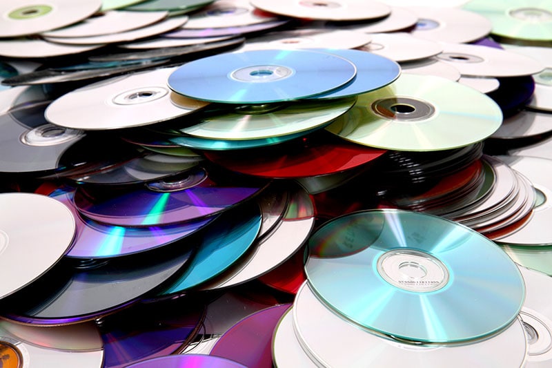 CD and DVD background