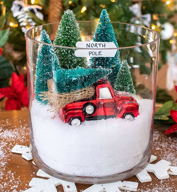 Christmas Terrarium - Crafts By Amanda