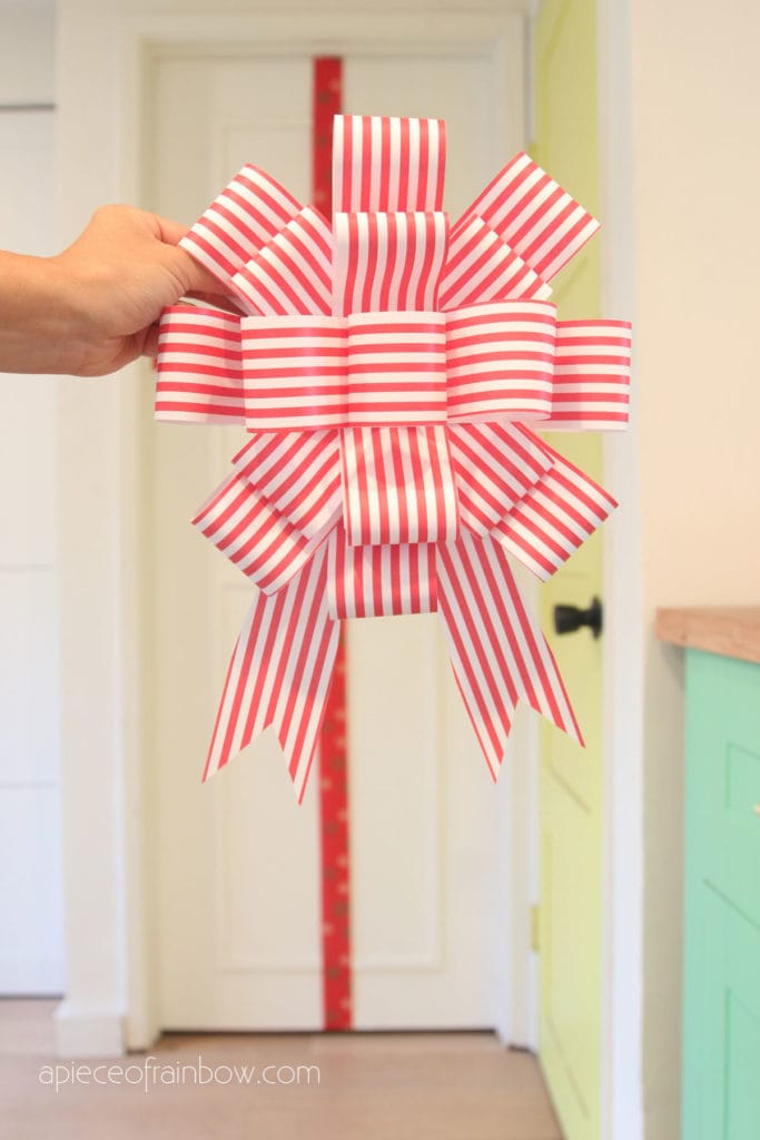 Christmas door decor