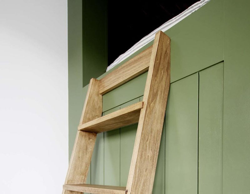DIY Bunk Bed Ladder