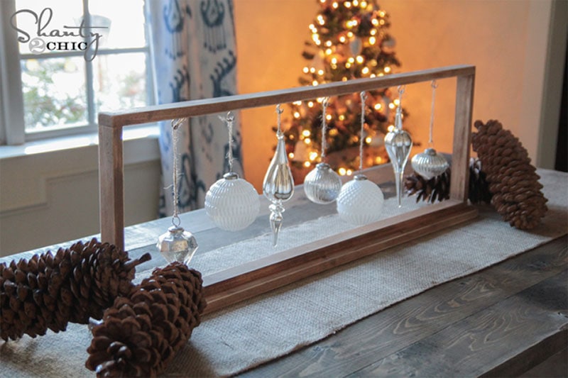DIY Christmas Centerpiece by Shanty 2 Chic