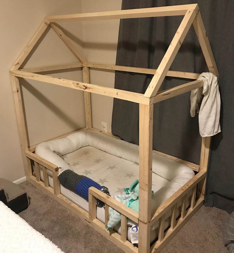 DIY Montesorri bed