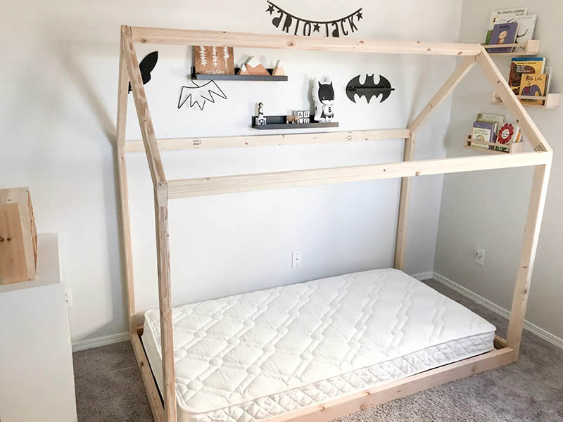 DIY Montesorri bed
