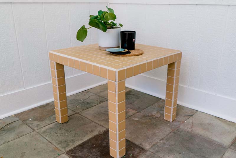 DIY Tile Table