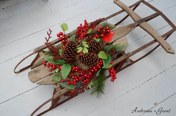 DIY Vintage sled