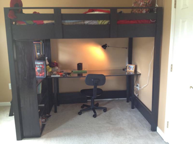 DIY A's Full Size Loft Bed