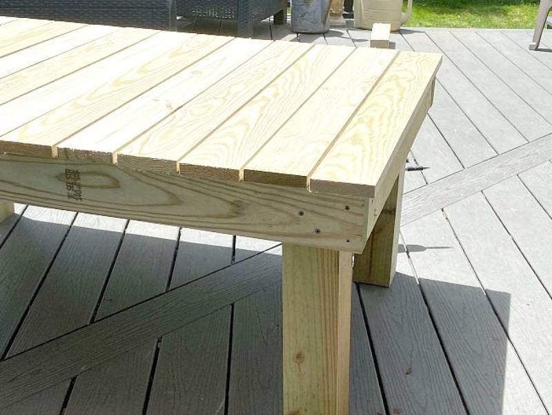 DIY Outdoor Coffee Table Build