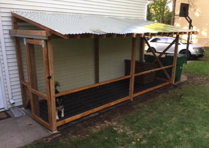 DIY dog kennel
