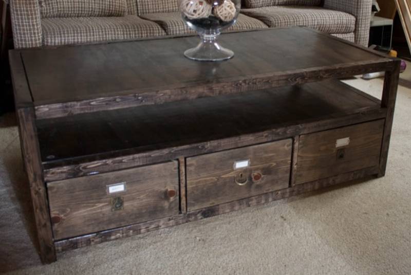 DIY rhyan coffee table