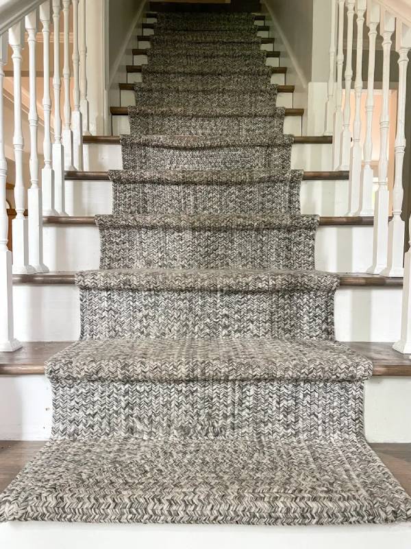 DIY stair runner