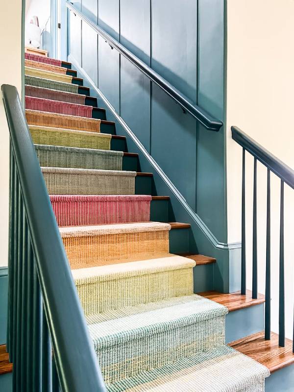DIY stair runner