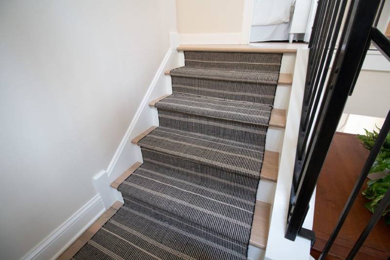 DIY stair runner