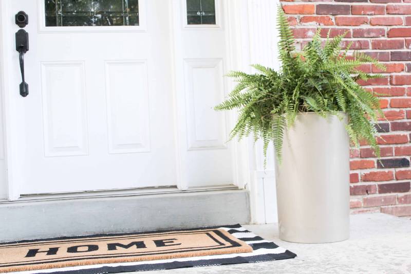 DIY trash can planter