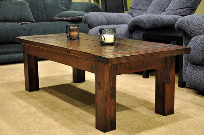 DIY tryde coffee table