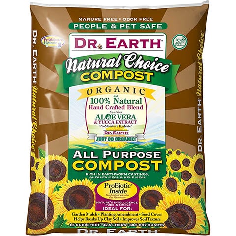 Dr. Earth 1–1 2 Cubic Feet All Purpose Compost