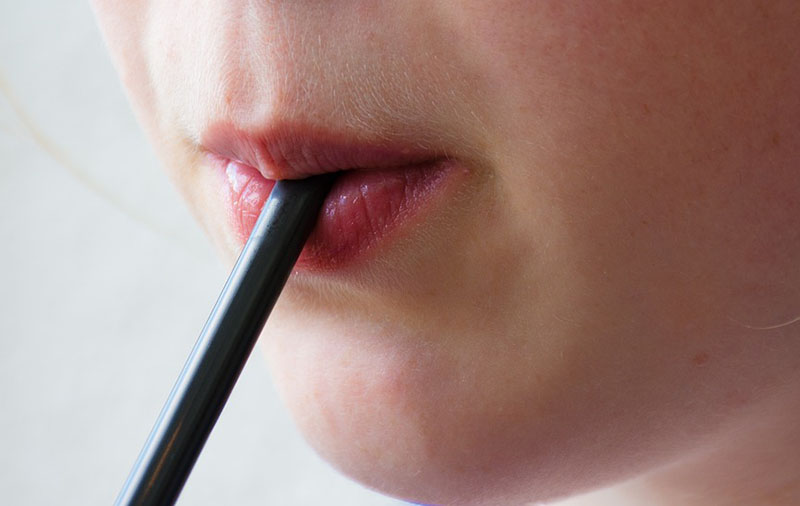 Drinking plastic straw