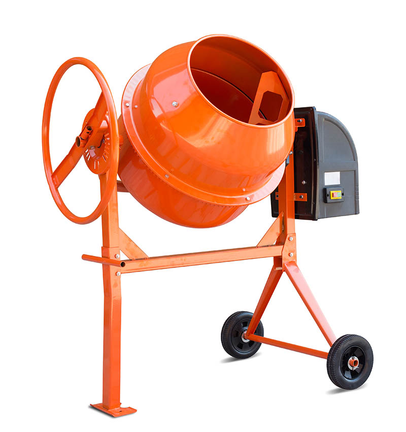 drum type cement mixer