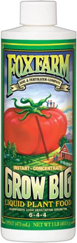 Fox Farm Grow Big Liquid Fertilizer