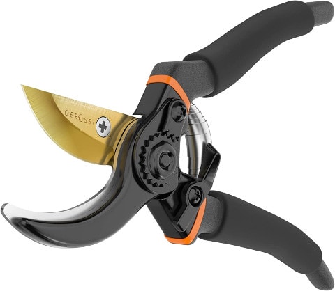 GEROSSI Premium Bypass Pruning Shears for your Garden
