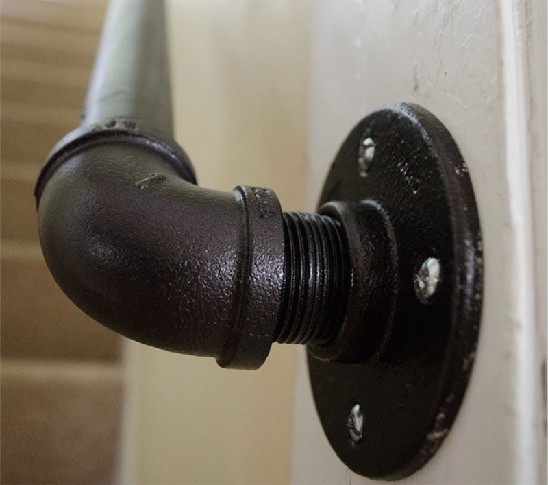 Galvanized Pipe Handrail