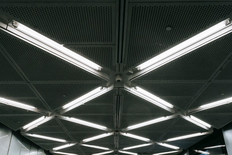 Geometric pattern LED lights