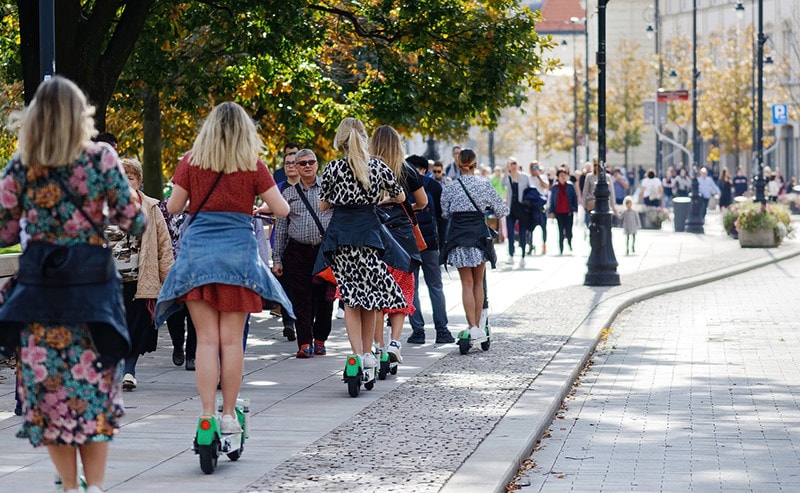 Group Electric Scooter
