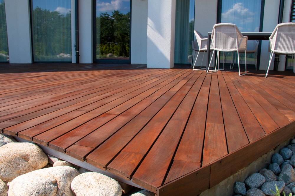 Ipe wood deck