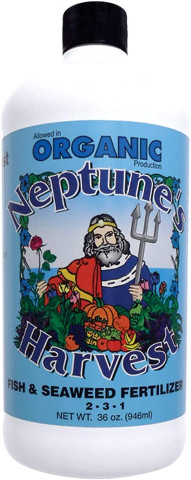 Neptune's Harvest Organic Hydrolized Fish and Seaweed Fertilizer