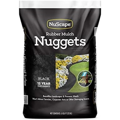 NuScape Black Rubber Nuggets