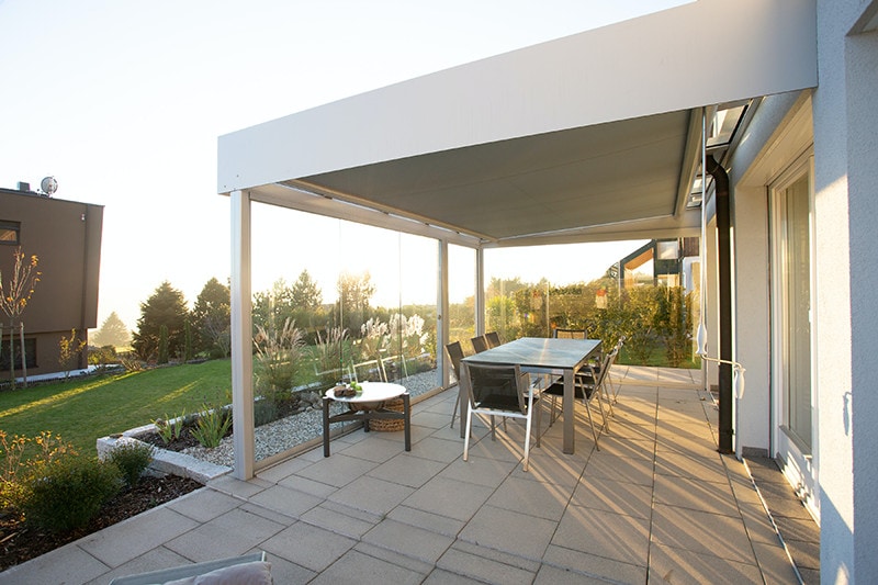 Outdoor Concreate Patio