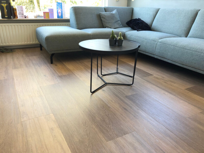 PVC flooring with decoration