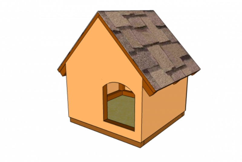 Wooden Cat House