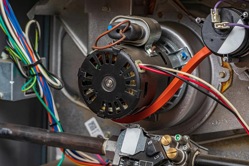 a furnace blower