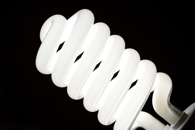 a light bulb