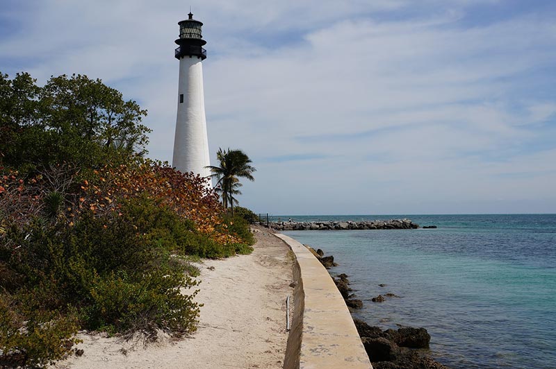 a light house in key biscayne