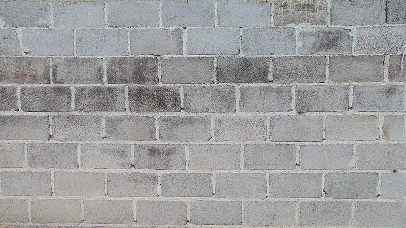 block wall