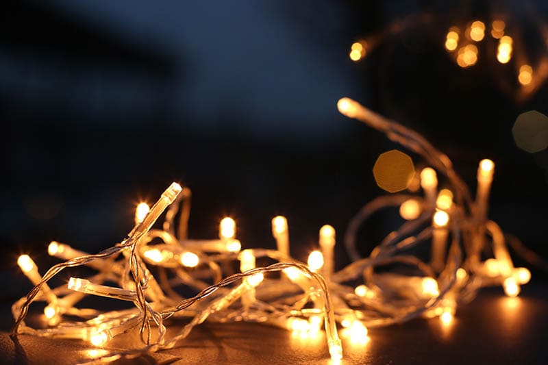 christmas string lights
