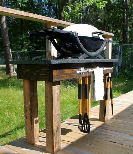 diy grill station