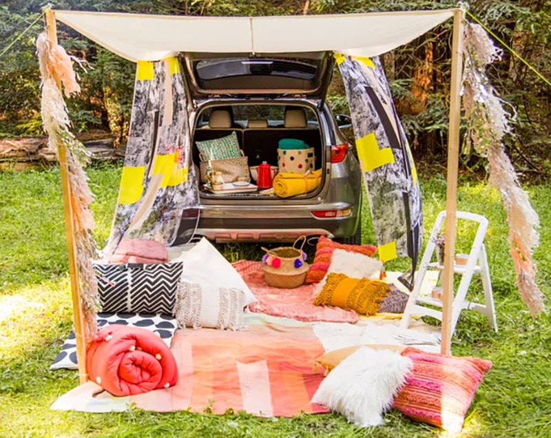 diy trunk canopy