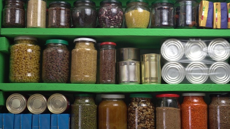 dry goods storage