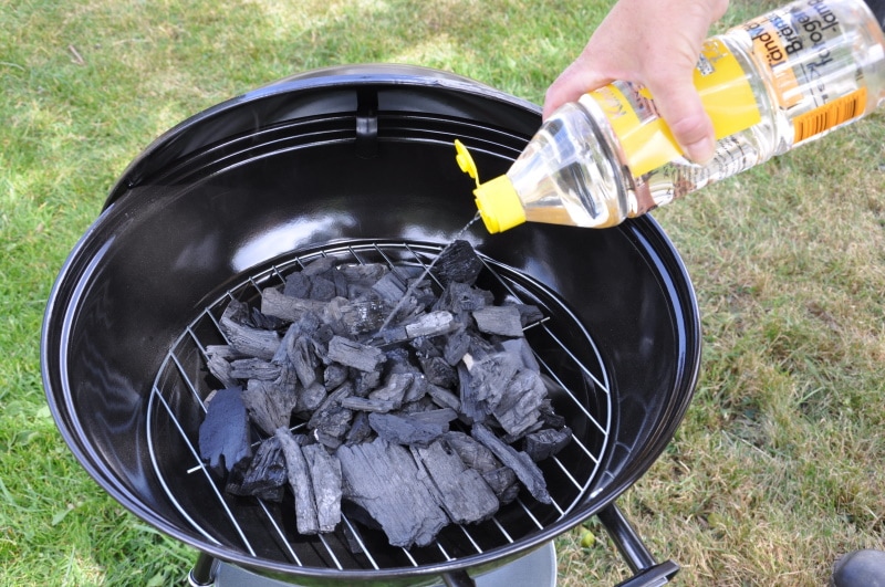 heating charcoal