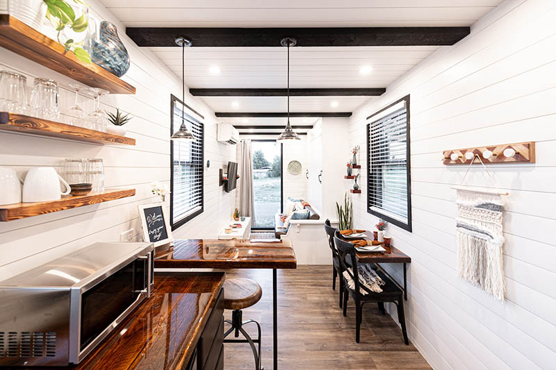 interior of a container house