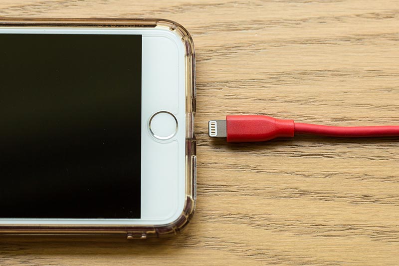 iphone and charger