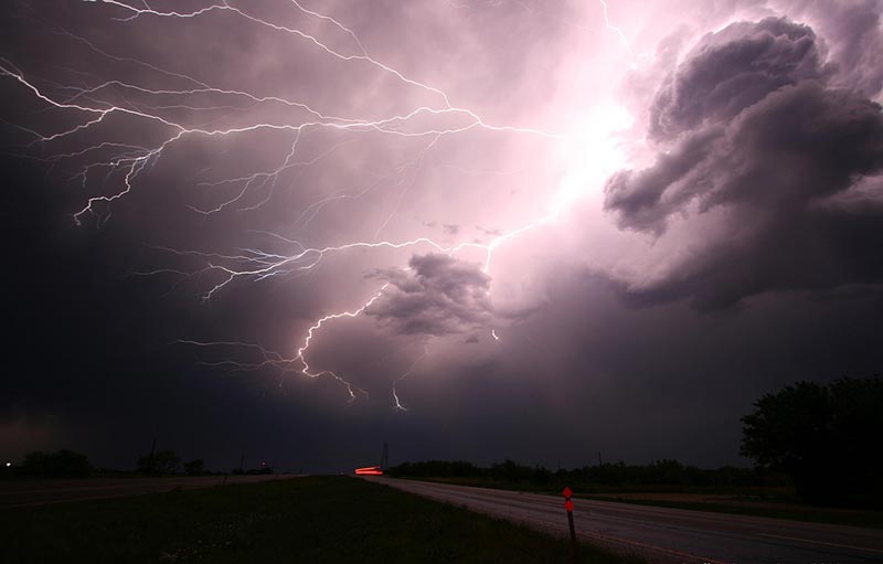 lightning bolt and thunder