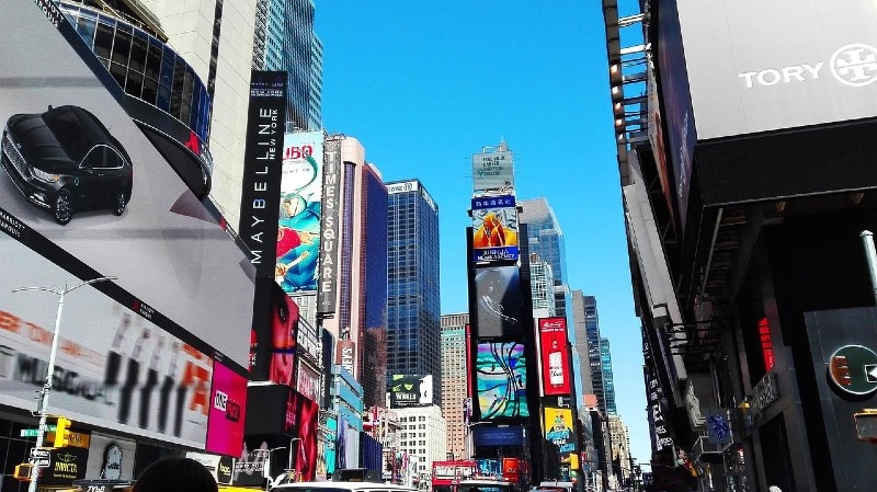 new york city time square