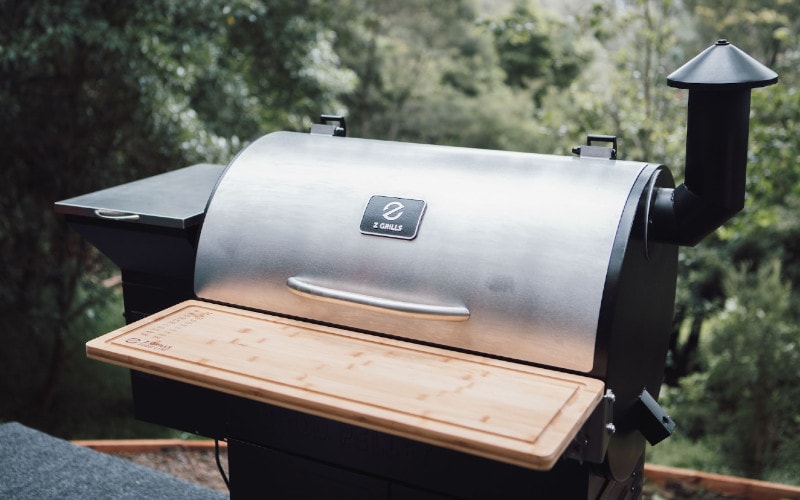 pellet smoker bbq grill