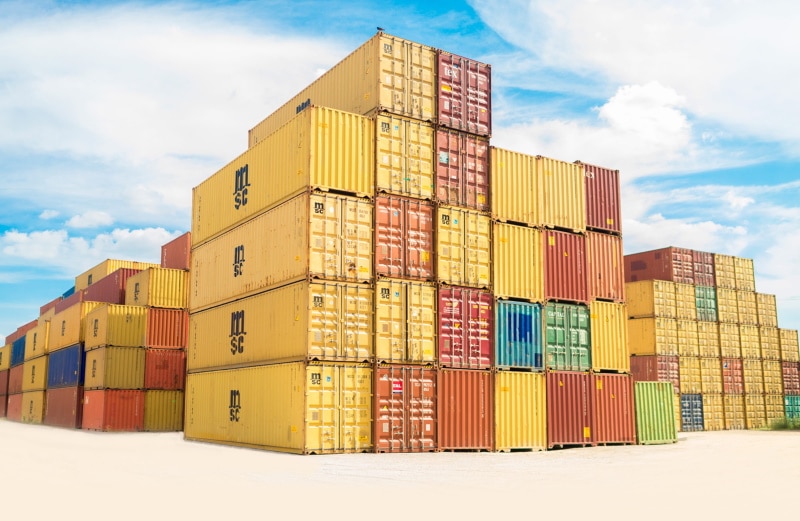 shipping containers