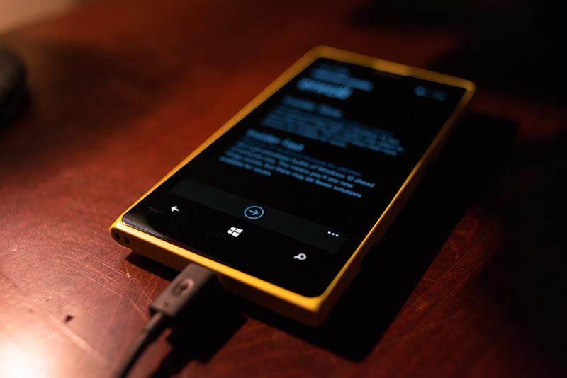 smartphone charging
